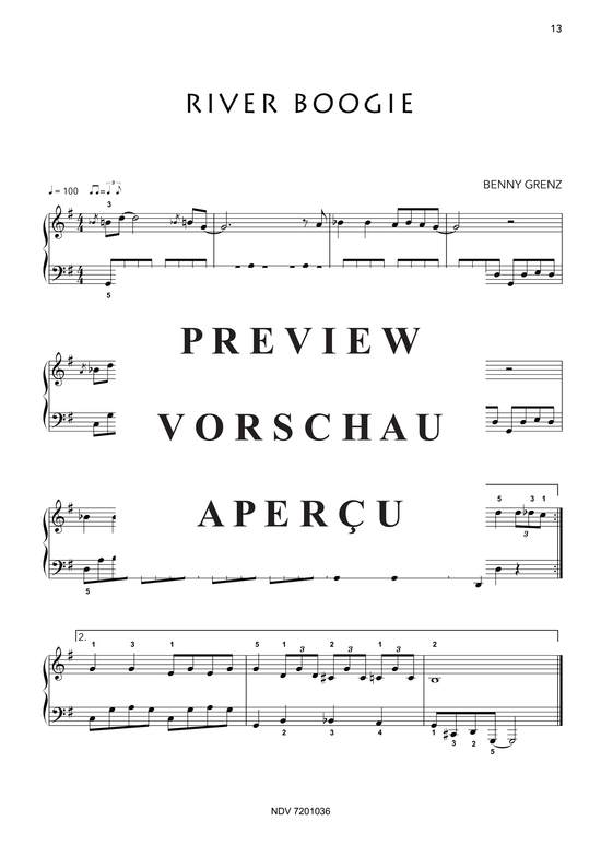 gallery: Mini Boogies - 12 easy piano songs , Grenz, Benny, (Klavier Solo)