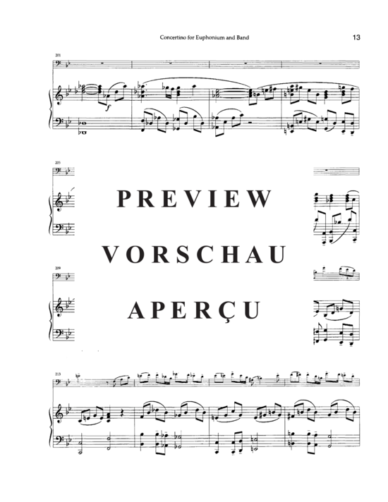 Product gallery: Page 18 of 21 Concertino , , (euphonium + piano)