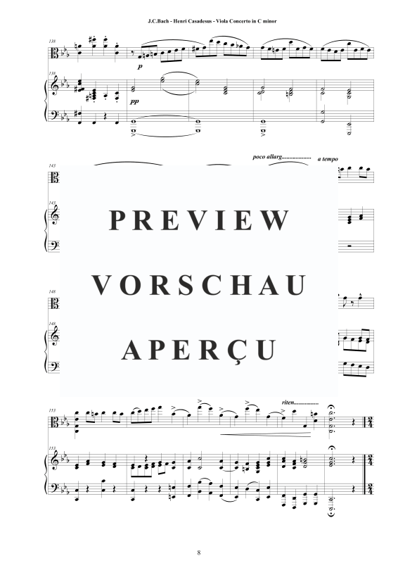Produktgalerie: Seite 9 von 11 Viola Concerto in C minor, , Viola und Klavier