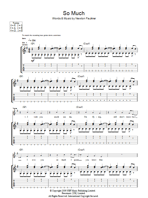Produktgalerie: Seite 1 von 1 So Much, Newton Faulkner, Gitarre