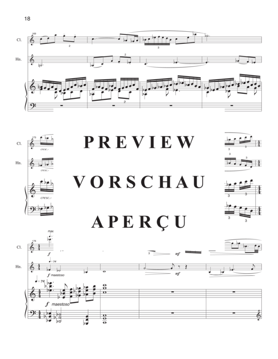 Product gallery: Page 21 of 21 Passage to Eden , , (clarinet, horn and piano)