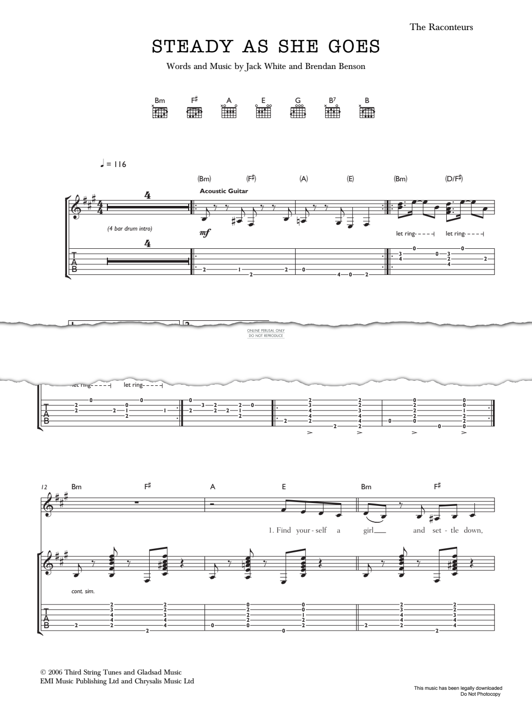 Produktbild zu: Steady As She Goes
