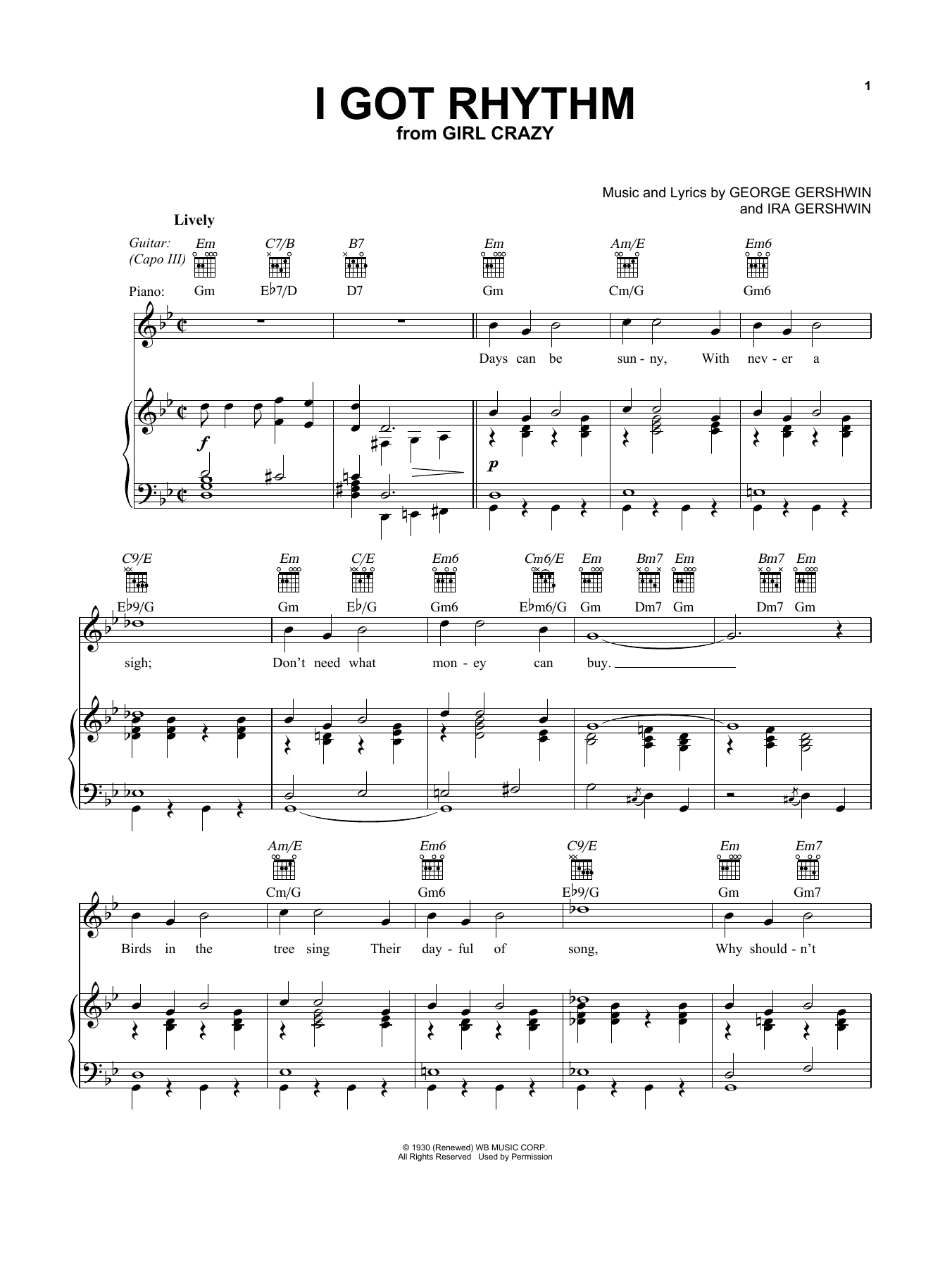 Product picture to: I Got Rhythm