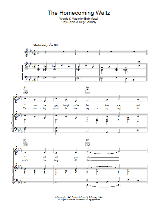 Product gallery: Page 1 of 1 The Homecoming Waltz, Donald Peers