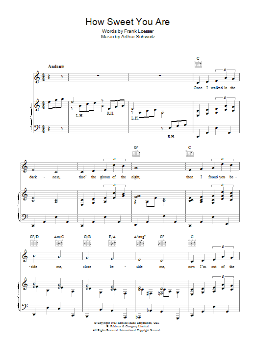 Product gallery: Page 1 of 1 How Sweet You Are, Eddie Cantor