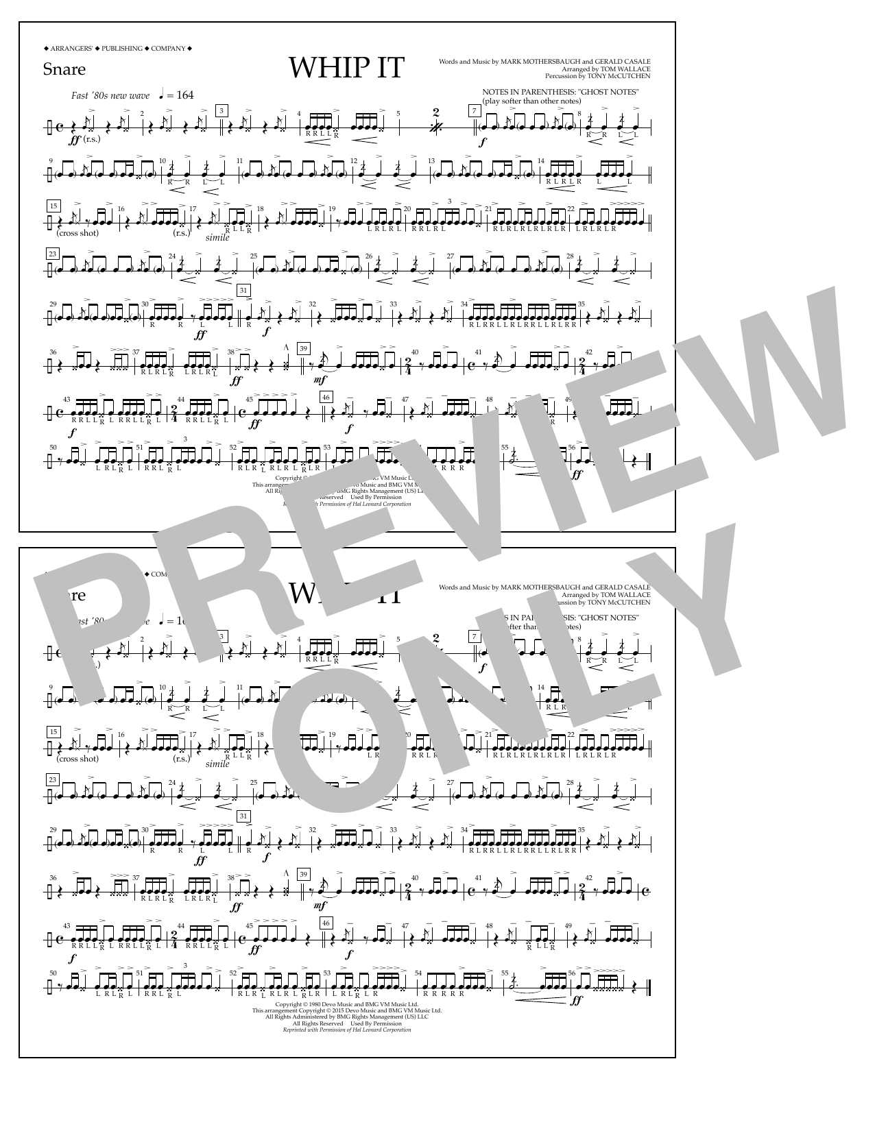 Product picture to: Whip It - Snare