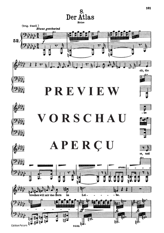 gallery: Der Atlas D.957-8 (Schwanengesang) , ,  (Gesang tief + Klavier)