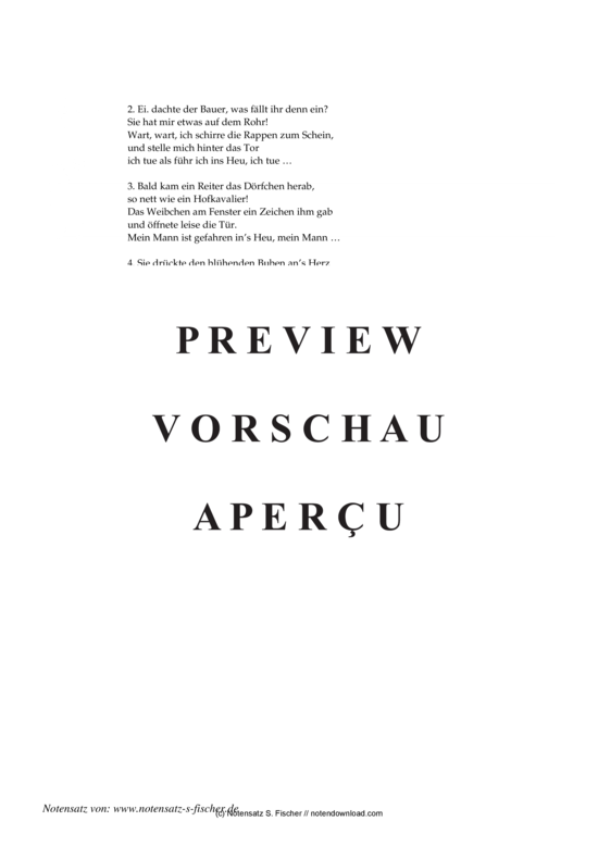 Product gallery: Page 3 of 3 In?s Heu fahren , , Piano and Voice