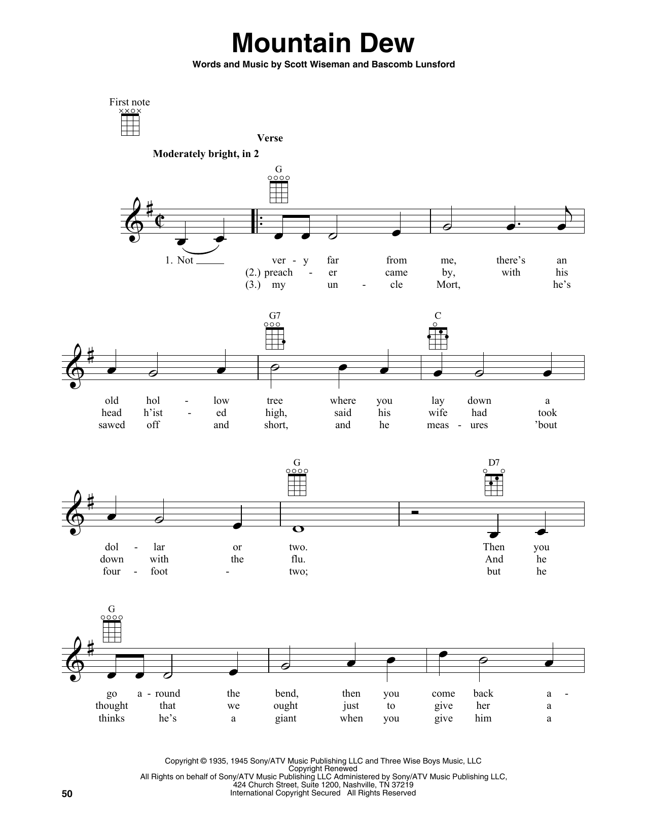 Produktgalerie: Seite 1 von 1 Mountain Dew, Bascom Lunsford, Banjo