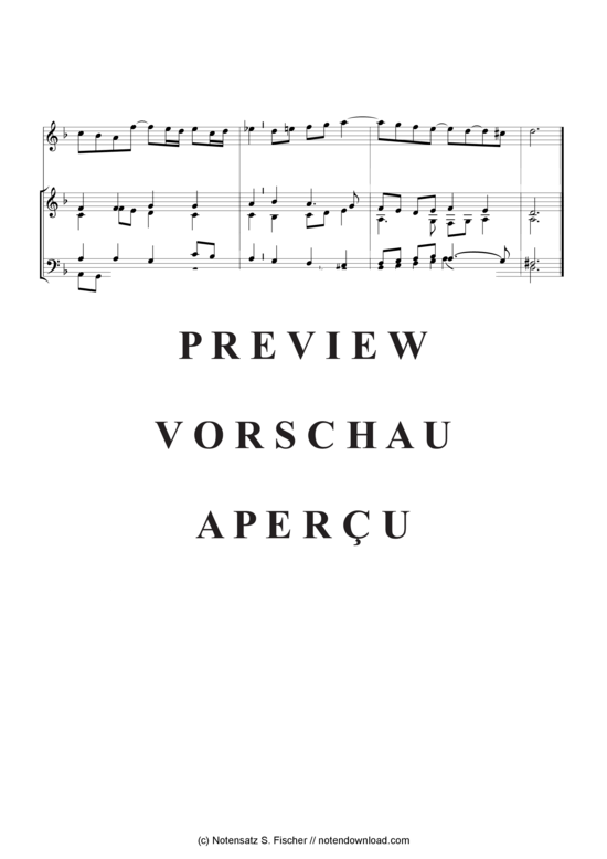 Produktgalerie: Seite 3 von 3 Ich ruf zu dir, Herr Jesu Christ , , (Quartett in C)