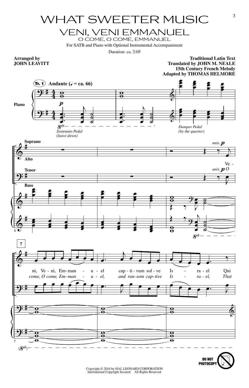 Produktgalerie: Seite 1 von 1 What Sweeter Music (A Cantata for Christmas), John Leavitt, Chor