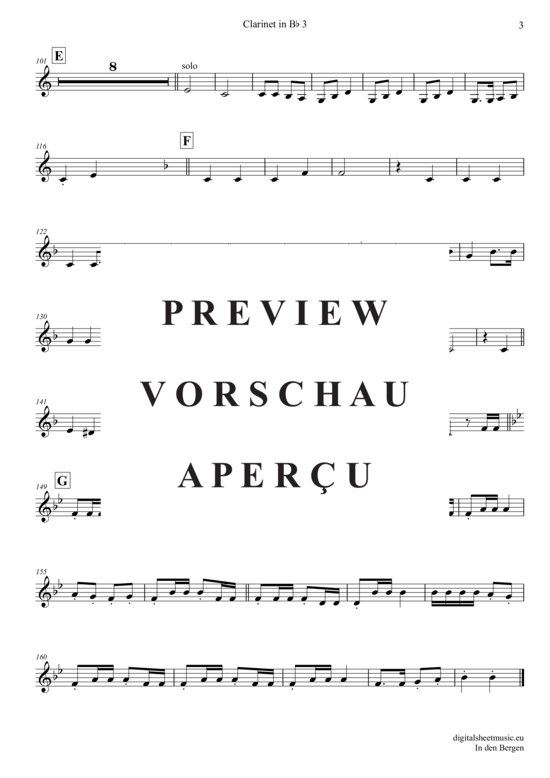 Product gallery: Page 17 of 21 In Den Bergen , Avsenik, Slavko, (clarinet trio + piano)