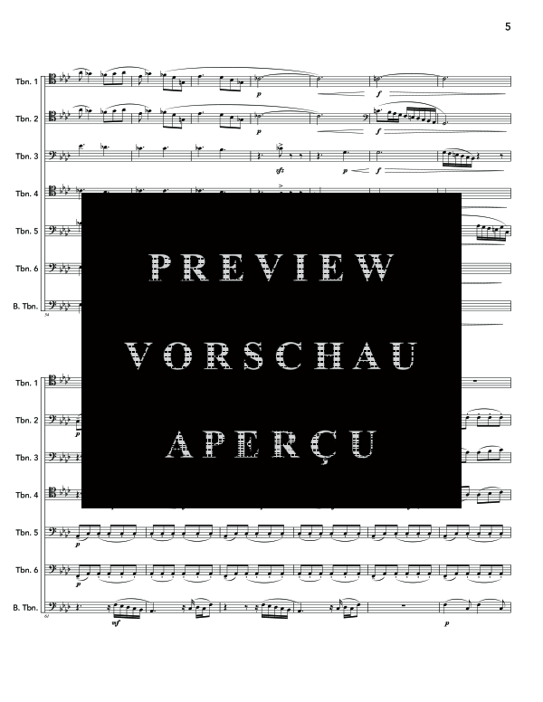 Produktgalerie: Seite 9 von 11 Love Scene from Romeo and Juliet, , (Posaunen Septett)