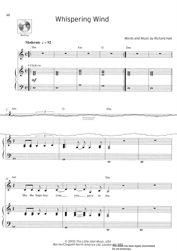Produktbild zu: Whispering Wind
