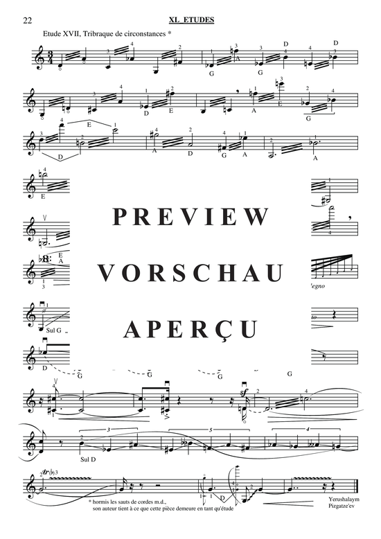 gallery: 40 Études for Violin , , (Geige Solo)