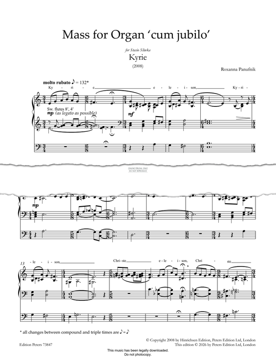 Produktbild zu: Mass For Organ 'cum jubilo'