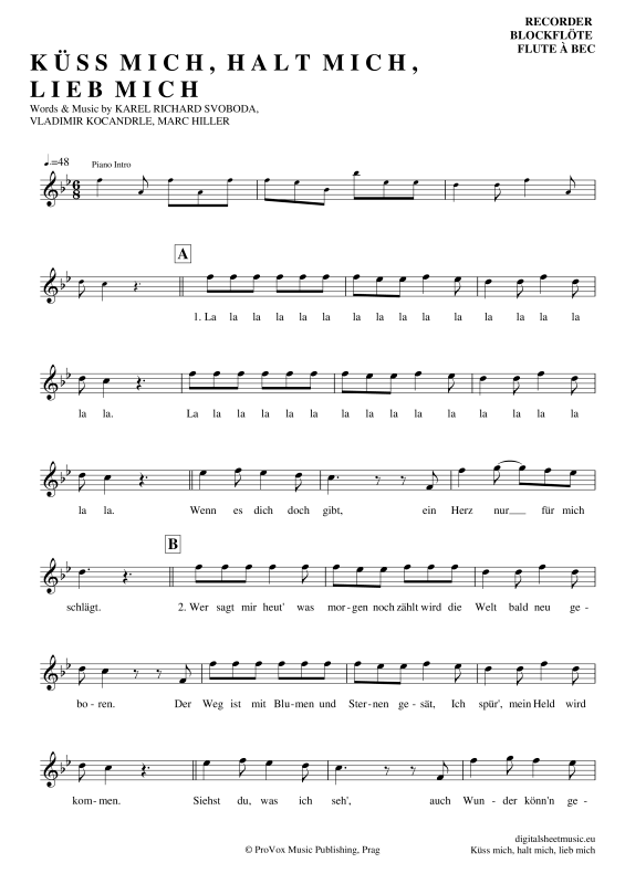 Product picture to: Küss Mich, Halt Mich, Lieb MichBeatrice Egli / Karel Svoboda 