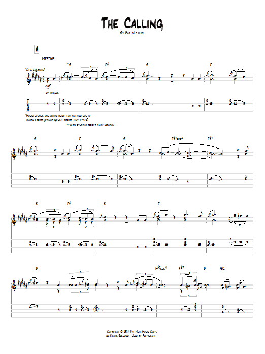 Product gallery: Page 1 of 1 The Calling, Pat Metheny