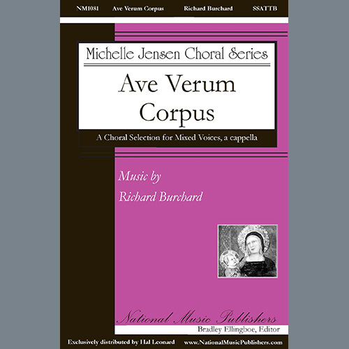 cover: Ave Verum Corpus (Partner For O Magnum Mysterium), Richard Burchard, Chor