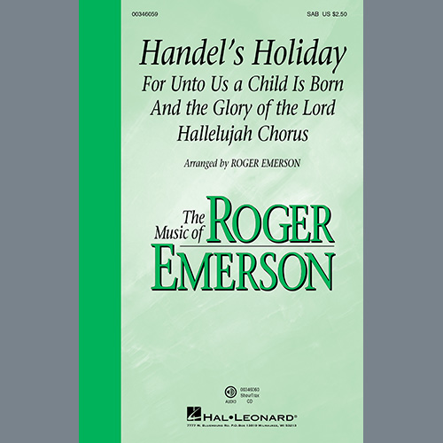 Produktbild zu: Handel's Holiday (arr. Roger Emerson)