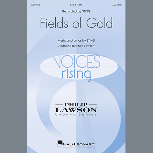 cover: Fields Of Gold (arr. Philip Lawson), Sting