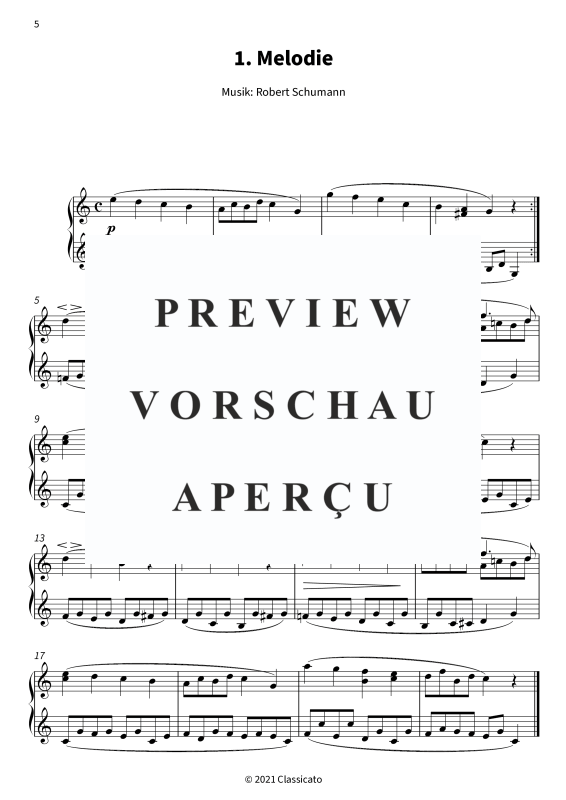 Produktgalerie: Seite 7 von 11 Album für die Jugend op. 68 - 43 Charakterstücke für Klavier, , Klavier Solo