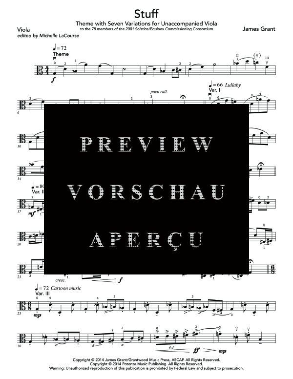 Product gallery: Page 5 of 8 Stuff, , (Viola solo)