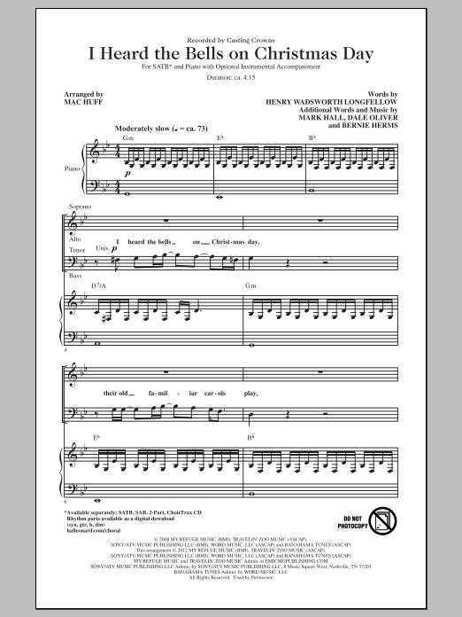 Produktbild zu: I Heard The Bells On Christmas Day