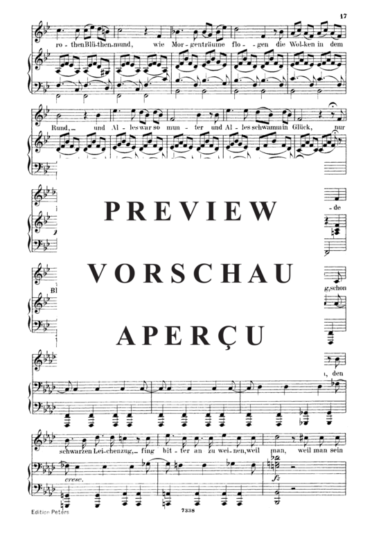 Product gallery: Page 3 of 4 Der Jüngling auf dem Hügel D.702, , Medium Voice and Piano
