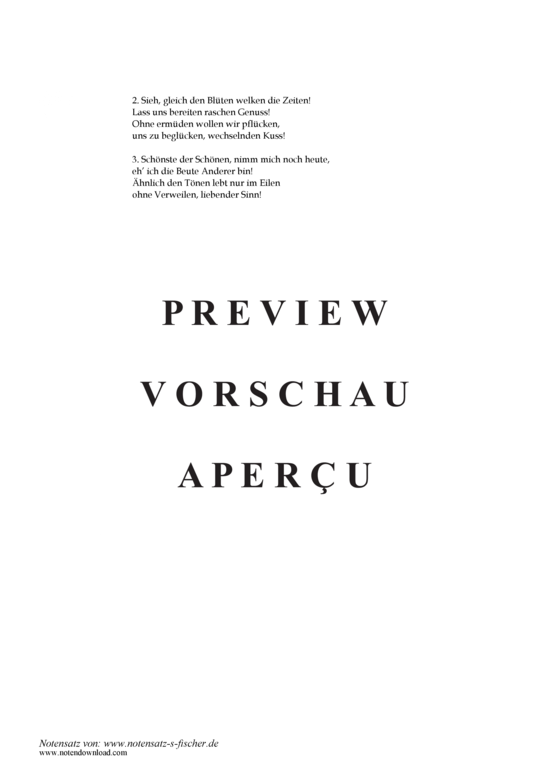 Product gallery: Page 3 of 3 Liebeserklärung , , Piano and Voice