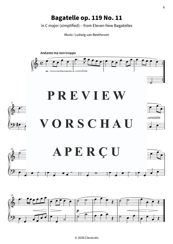Produktgalerie: Seite 10 von 11 Piano Coffee Break - Simplified feel-good pieces for short breaks, , Klavier Solo