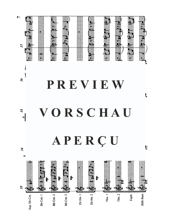 Produktgalerie: Seite 10 von 11 Großer Marsch aus Aida, , Blechbläser Ensemble 10-stimmig