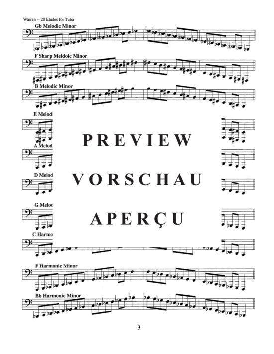 Product gallery: Page 11 of 21 Twenty Etudes and Four Duets , , (Tuba Solo)