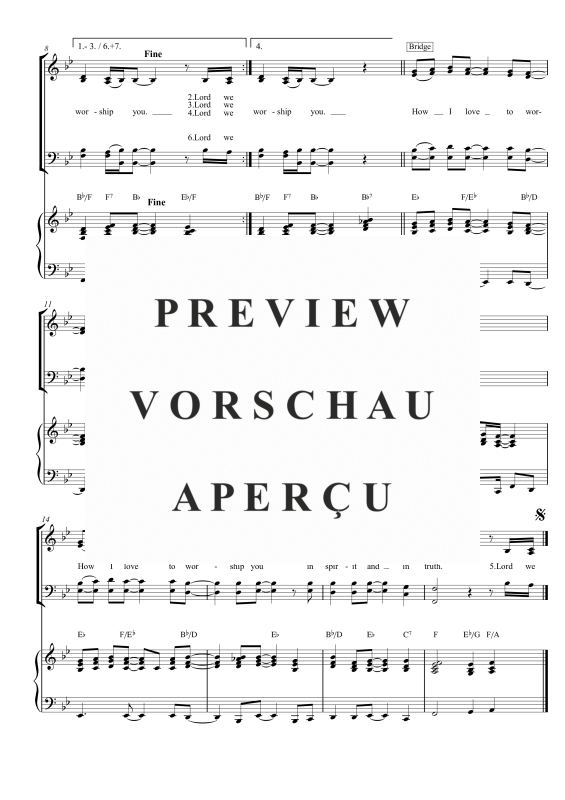 gallery: Worship Song, , Gemischter Chor SAB und Klavier