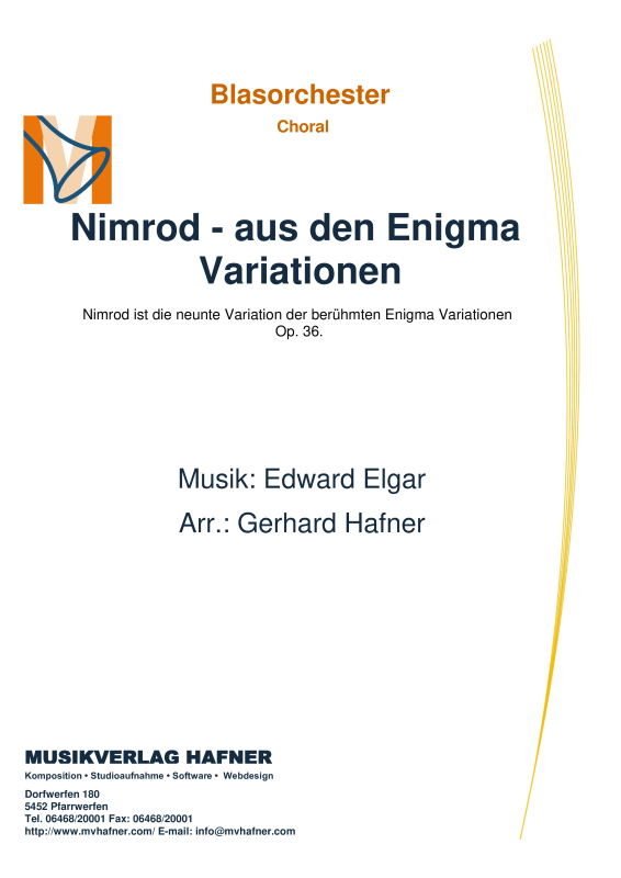 Product picture to: Nimrod - aus den Enigma VariationenEdward Elgar