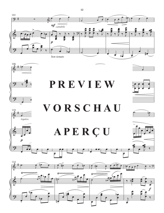 Produktgalerie: Seite 14 von 21 Introduction and Polonaise Brilliante , , (Horn in F + Klavier)