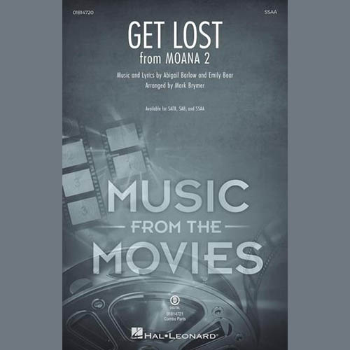Produktbild zu: Get Lost (from Moana 2) (arr. Mark Brymer)