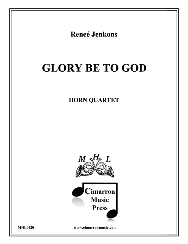 Produktbild zu: Glory be to GodRenée Jenkins