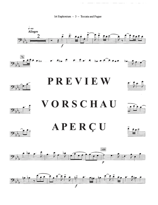 Product gallery: Page 20 of 21 Toccata and Fugue , , (Tuba Quintet EEETT)