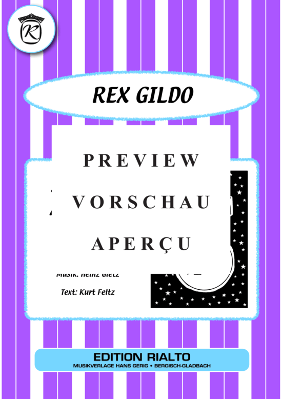 Produktgalerie: Seite 2 von 11 Schloss auf dem Mond , Gildo, Rex, (Melodie-Stimmen in C/B/Es)