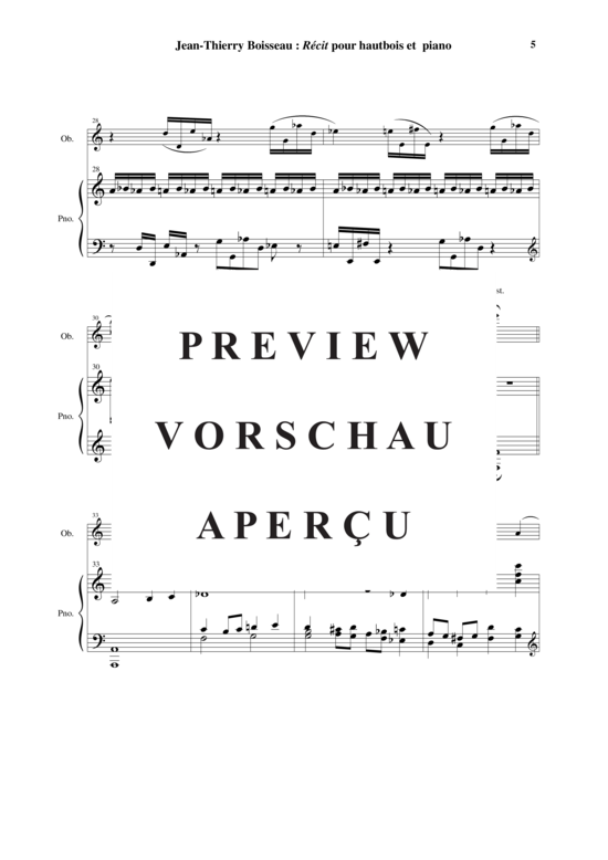 Product gallery: Page 6 of 14 Récit , , (Oboe + Keyboard)