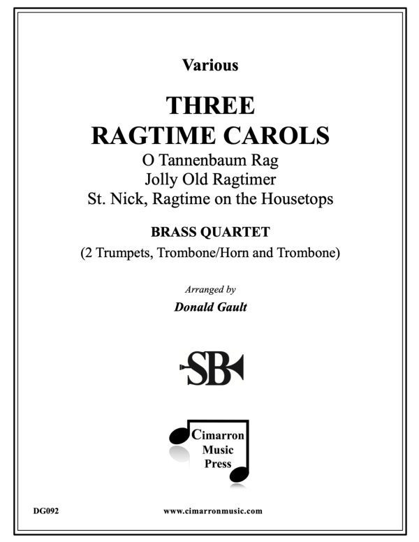 Produktbild zu: Three Ragtime CarolsVarious