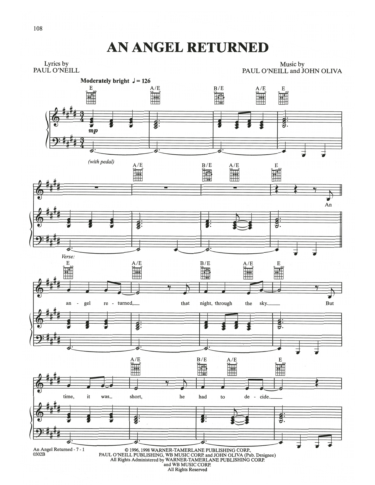 Product gallery: Page 1 of 1 An Angel Returned, Trans-Siberian Orchestra