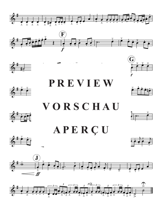 Produktgalerie: Seite 9 von 15 Festival March , , (Blechbläserquintett)