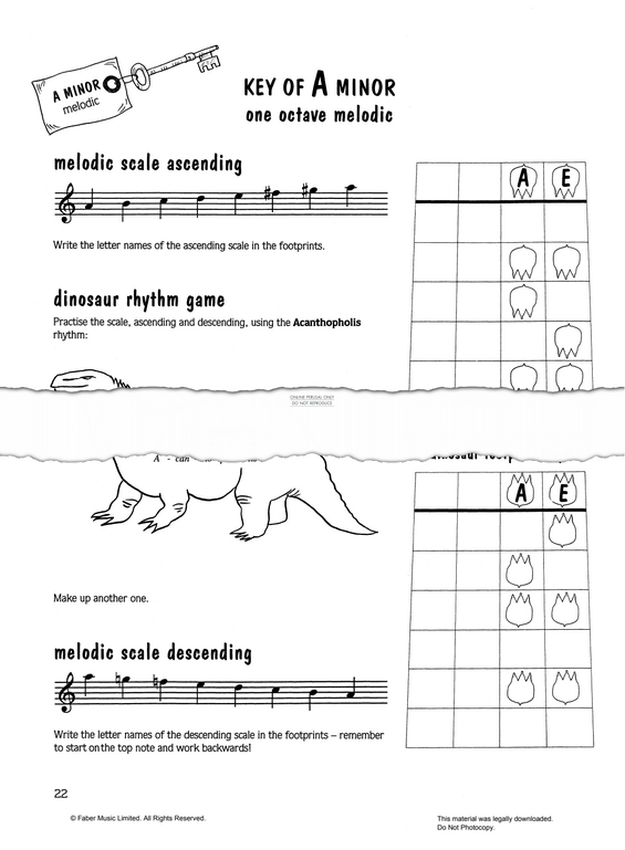 Product gallery: Page 1 of 1 A Minor Melodic Scale/Symphony No 4, 