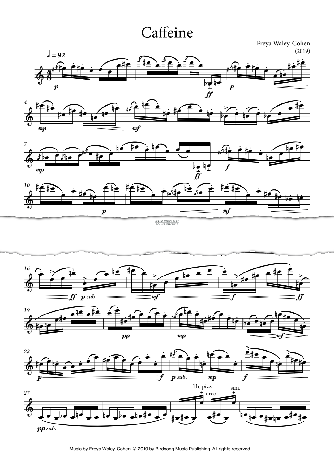 Product gallery: Page 1 of 1 Caffeine, Freya Waley-Cohen