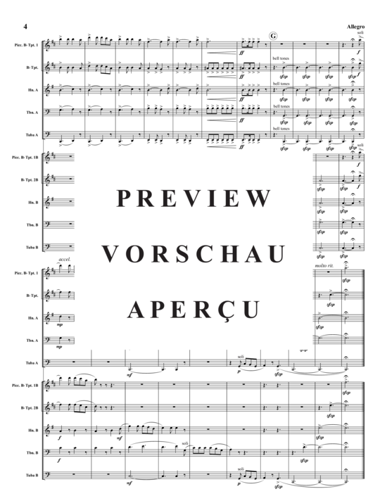 Produktgalerie: Seite 6 von 16 Bells on Christmas Day , , (Doppel Blechbläserquintett)