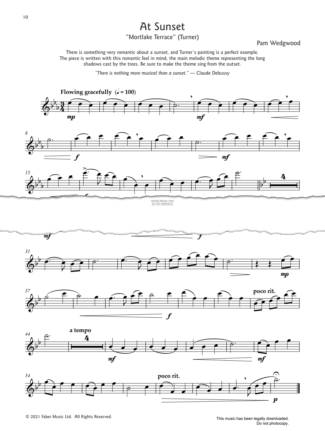 Product gallery: Page 1 of 1 At Sunset, Pam Wedgwood