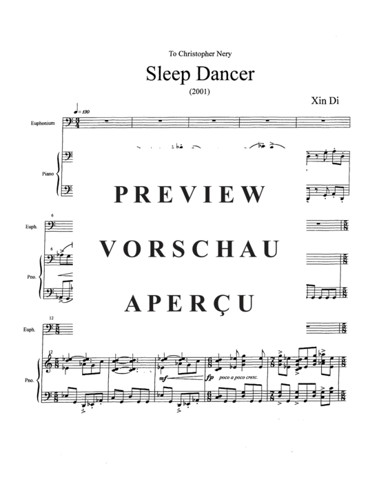 gallery: Sleep Dancer , , (Euphonium + Klavier)