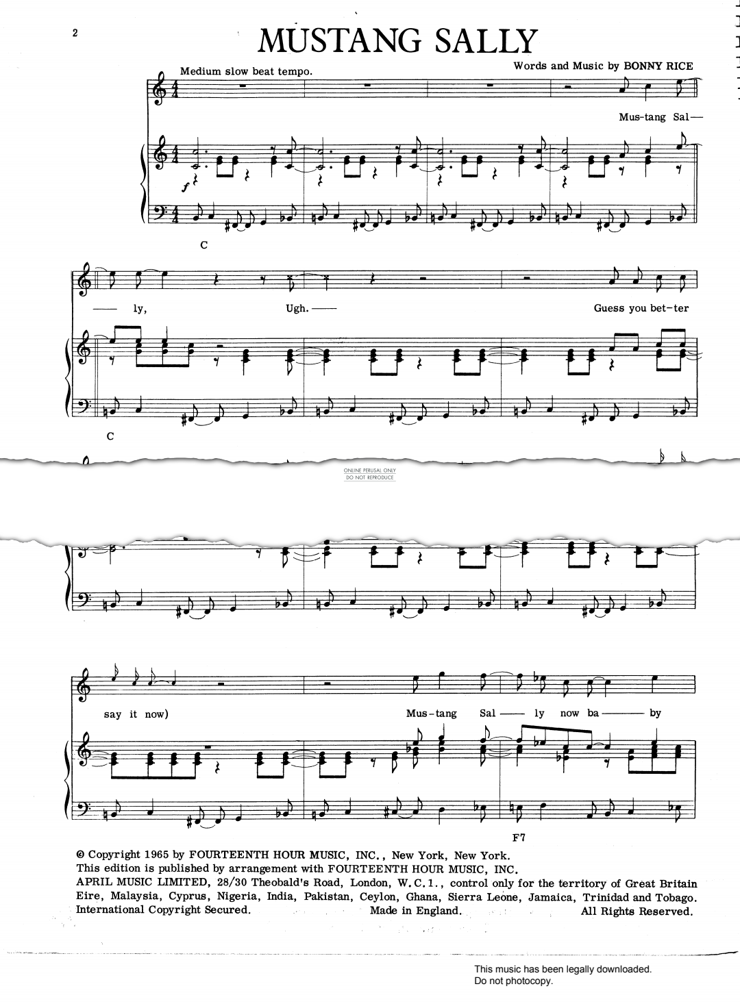 Produktbild zu: Mustang Sally